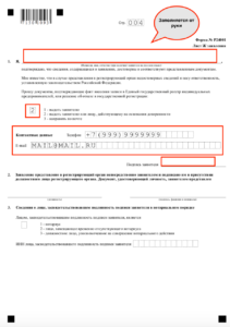 Р24001 добавление оквэд образец