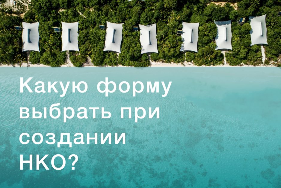 Какую организационно-правовую форму выбрать при создании НКО Какую организационно-правовую форму выбрать при создании НКО
