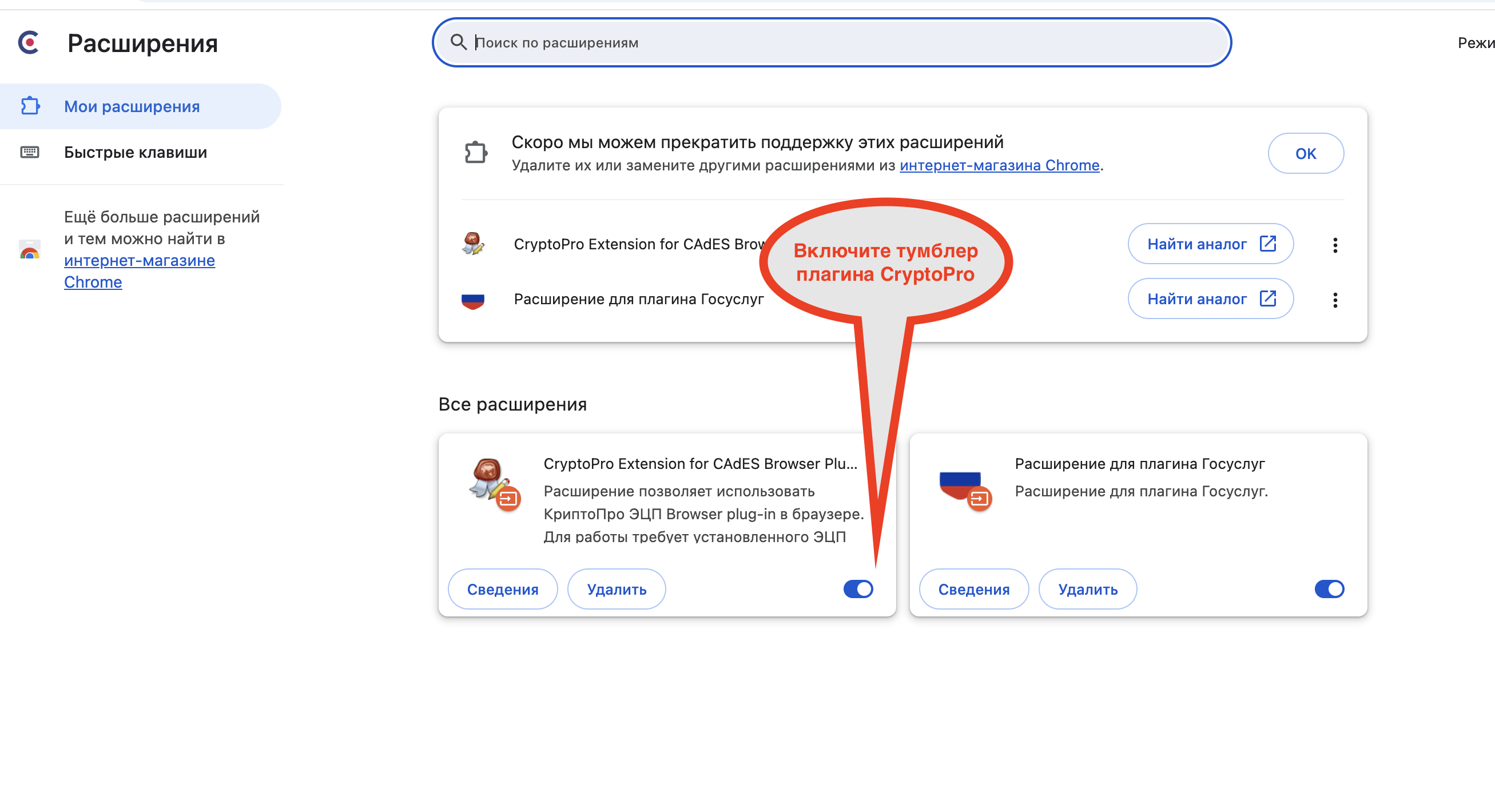 Как настроить ЭП на компьютере – Настройки браузера