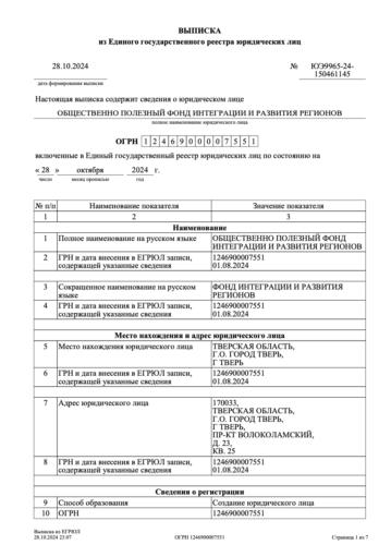 Зарегистрированные НКО