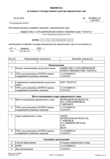 Ликвидированные ООО