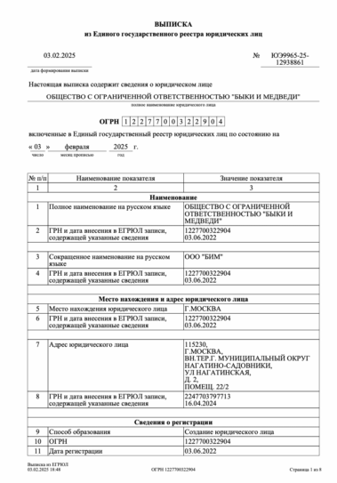 Ликвидированные ООО